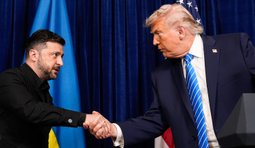 Зеленский и Трамп