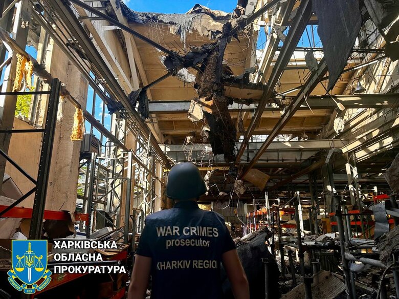 У прокуратурі показали наслідки обстрілу росіянами Харкова