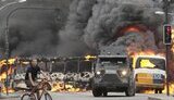 В Рио-де-Жанейро идет ожесточенная война с наркоторговцами: сбит полицейский вертолет. ФОТОрепортаж.