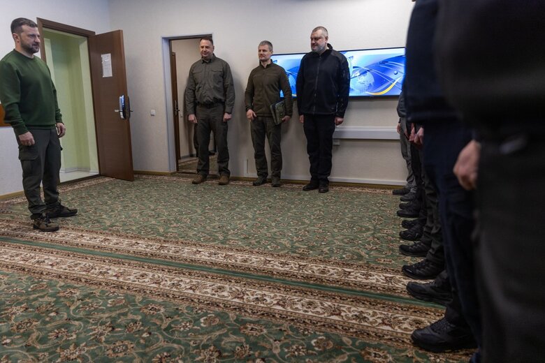Володимир Зеленський та голова Служби зовнішньої розвідки Олександр Литвиненко