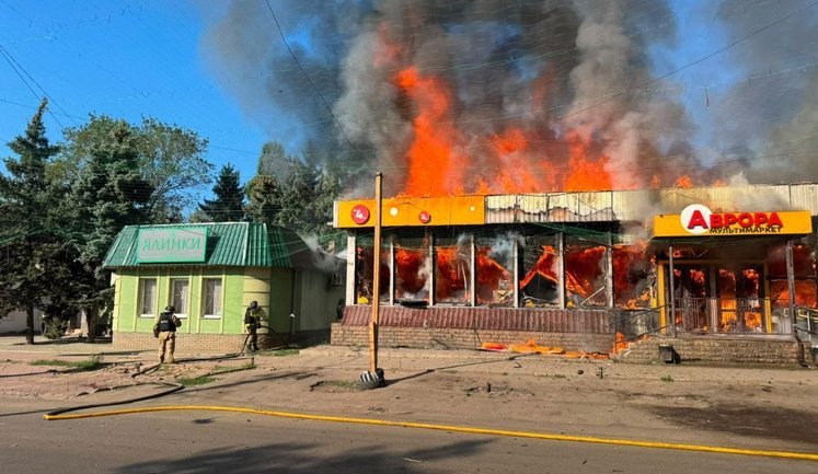 At least 13 people injured in Russian morning strikes on Sloviansk and Kramatorsk. PHOTOS (update)