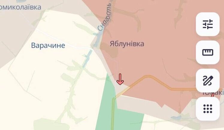 Враг оккупировал Яблуновку на Сумщине и продвигается в области, а также на Харьковщине и Донетчине, - DeepState. КАРТЫ
