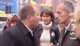 Полковник милиции Петр Федчук под Печерским судом бьет женщину: Шо? Всрався? ФОТО+ВИДЕО