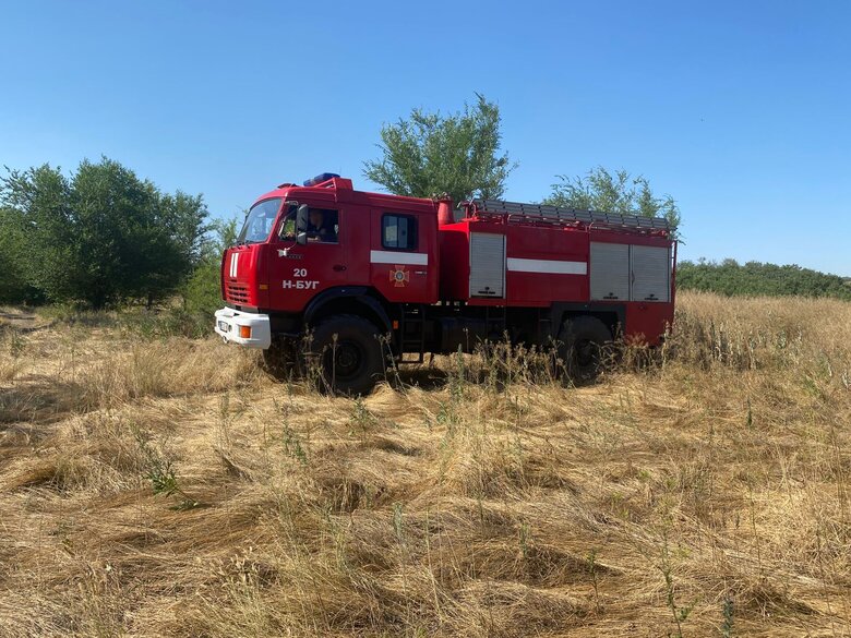 fires in the Mykolaiv region