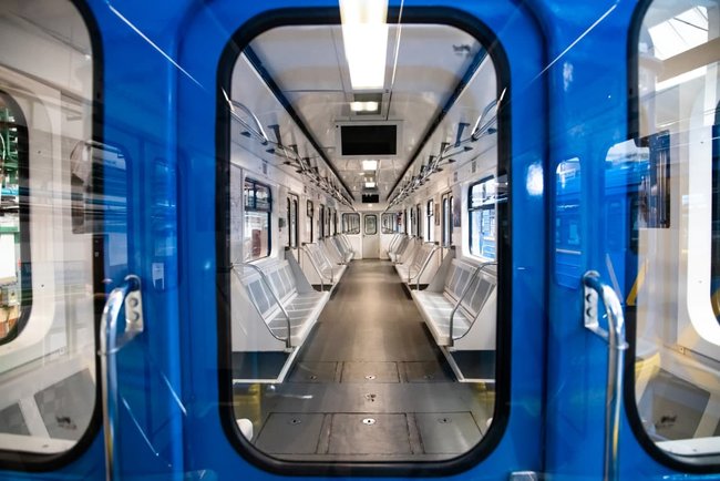 На синій гілці київського метро курсуватиме модернізований потяг 04