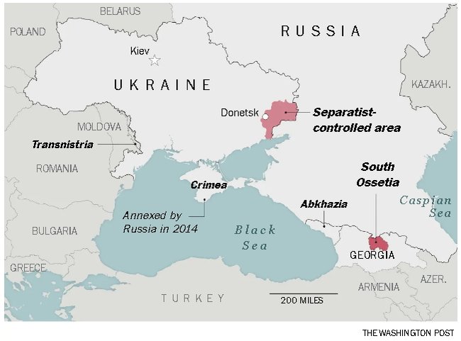 Росія фінансує ОРДЛО, проводячи гроші через Південну Осетію, - The Washington Post 02