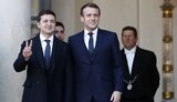 Zelenskyi, Macron holding meeting