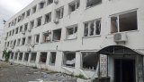Russian ballistic missile strike on Kyiv: DTEK office damaged. PHOTO