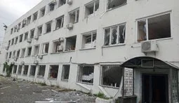 Удар РФ балістикою по Києву: пошкоджено офіс ДТЕК. ФОТО