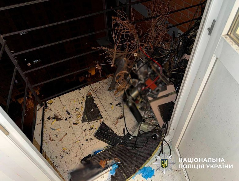 Two UAVs flew into buildings in Kyiv