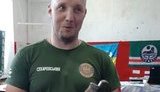 Комбату Вадиму Сухаревському на день народження зброяр Іван Савельєв подарував чотири кулеметні станки під кулемет 12,7 мм. ФОТО