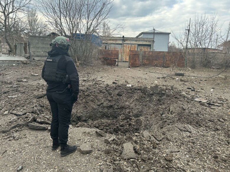 Російські обстріли Донеччини 21 березня