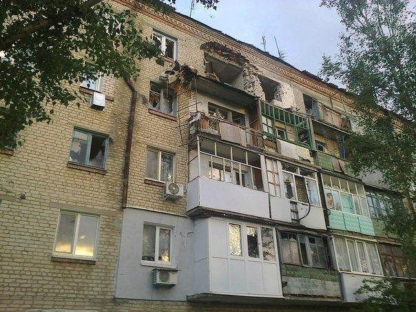 обстрел лутугино