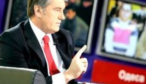 Ющенко подозревает, что вчерашняя авария на киевской телебашне - диверсия против него
