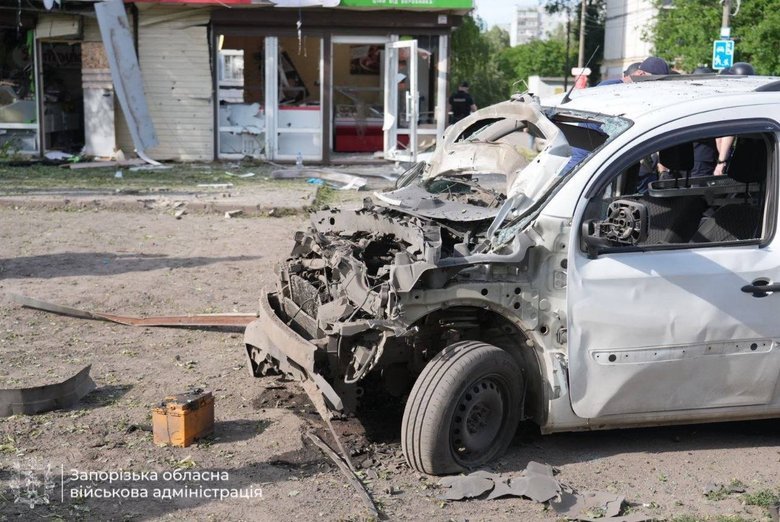атака на Запоріжжя