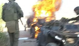 Окупант спочатку зняв палаючий квадроцикл, а потім допоміг пораненому поплічнику