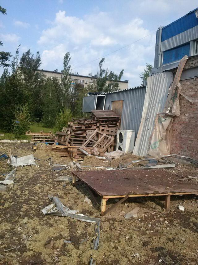 война обстрел разруха разрушения авдеевка