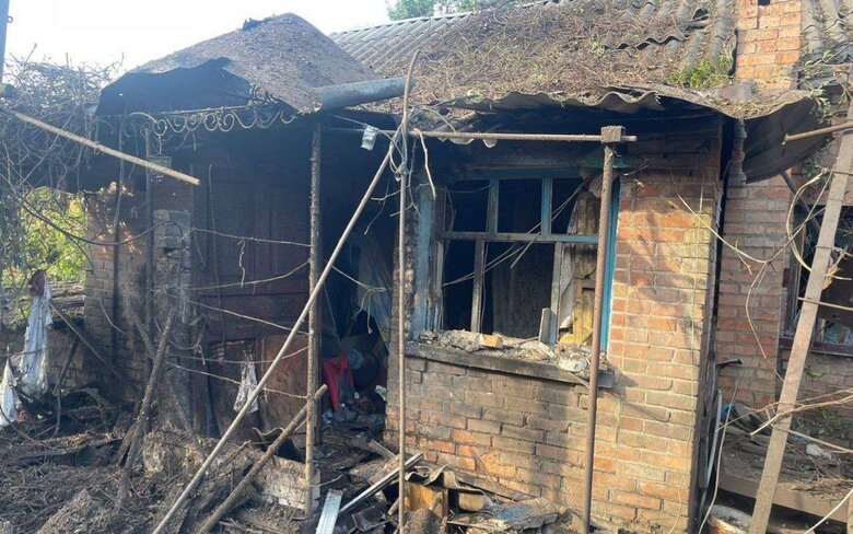Наслідки обстрілів Нікопольщини 13 вересня