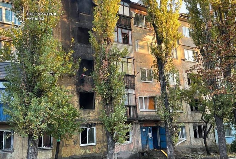 Шахтарське після обстрілу