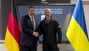 Шмыгаль обсудил с вице-канцлером Германии Клингбайлем потребности Украины в финансировании производства и закупки оружия и усилении ПВО