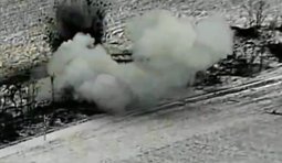 хнищення бліндажа із росіянами