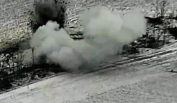 хнищення бліндажа із росіянами