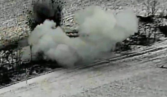 хнищення бліндажа із росіянами