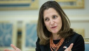 Minister of Finance of Canada Chrystia Freeland