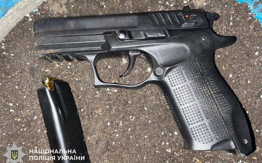 Чоловік влаштував стрілянину під час конфлікту в Києві: стрільця затримано, - поліція. ФОТО