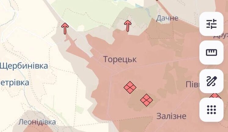 Россияне продвинулись возле Торецка, Григоровки, Ивано-Дарьевки и в Верхнекаменском на Донетчине, - DeepState. КАРТЫ