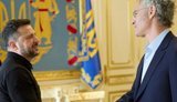 Зеленський зустрівся із CEO Palantir Technologies Алексом Карпом