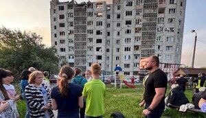 Enemy attack on Lutsk: ruscists launched 15 UAVs and six missiles. Number of injured rises to 15 (updated). VIDEO&PHOTOS