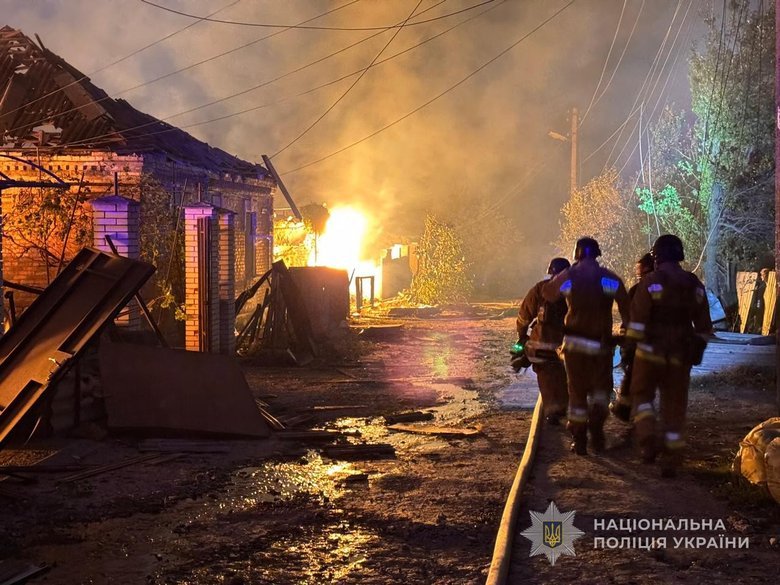 Удар по Запоріжжі