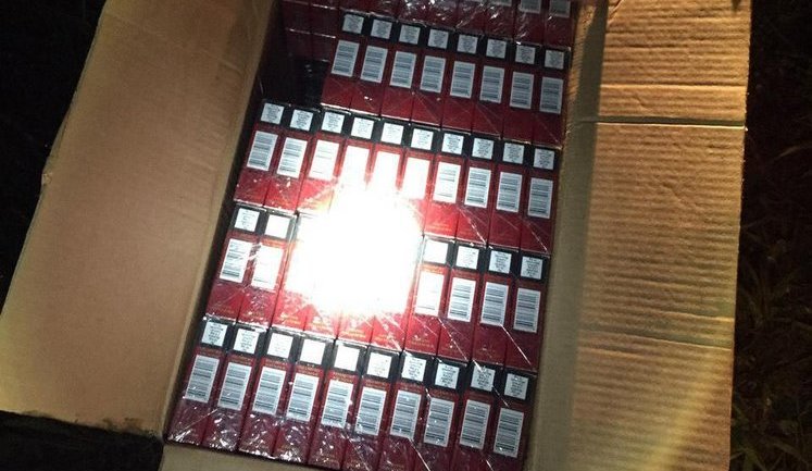 12 тыс. пачек контрабандных сигарет изъяты у румынской границы. ФОТОрепортаж