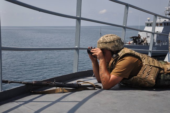 Корабельная группа ВМС Украины осуществила переход Черным морем в грузинский порт Поти 06 Корабельная группа ВМС Украины осуществила переход Черным морем в грузинский порт Поти 06
