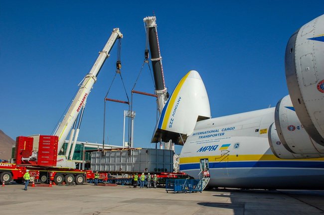 Ан-225 Мрия выполнил самый большой проект перевозки грузов 03