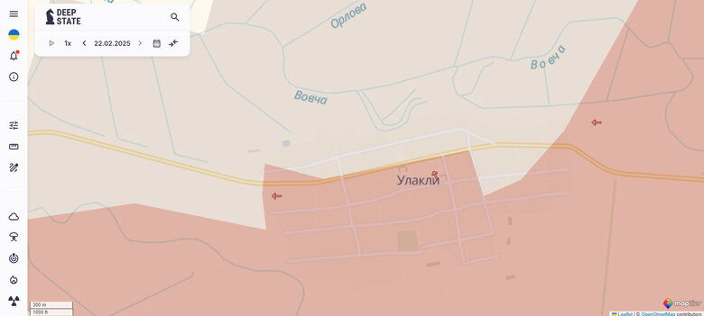 Улакли карта