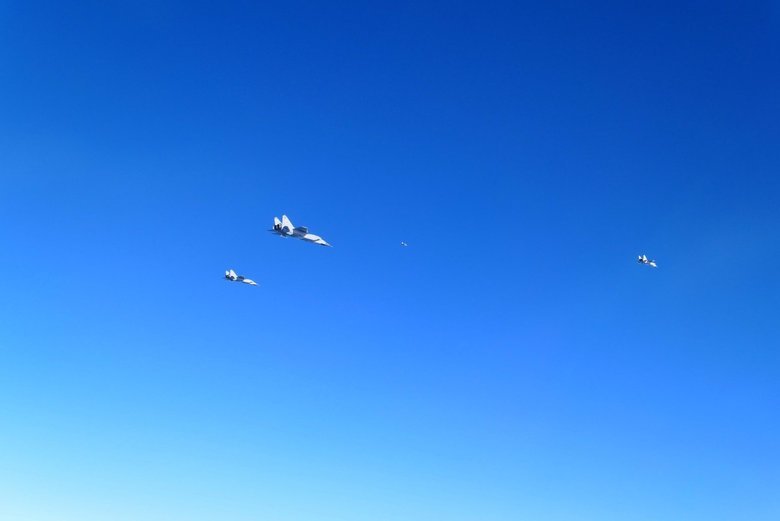 Hungarian fighter jets intercepted five Russian aircraft over the Baltic Sea