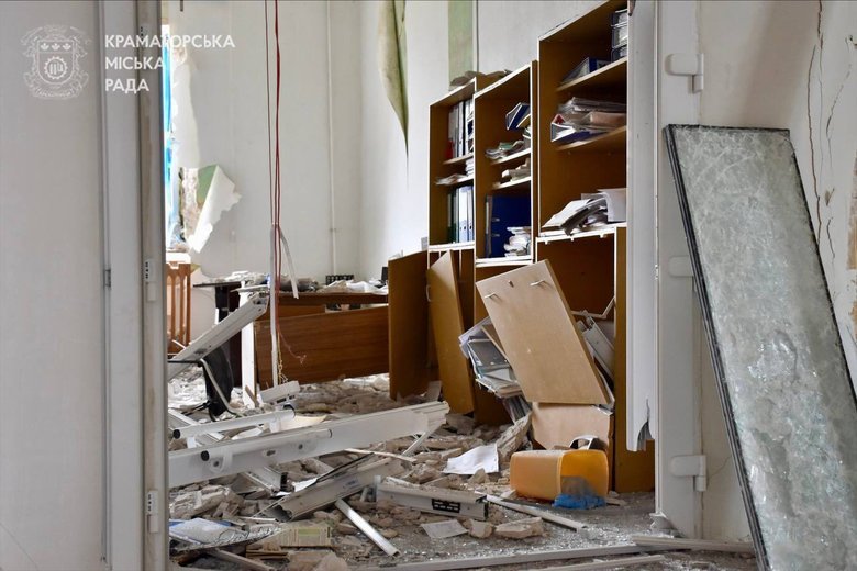 Краматорськ після обстрілу