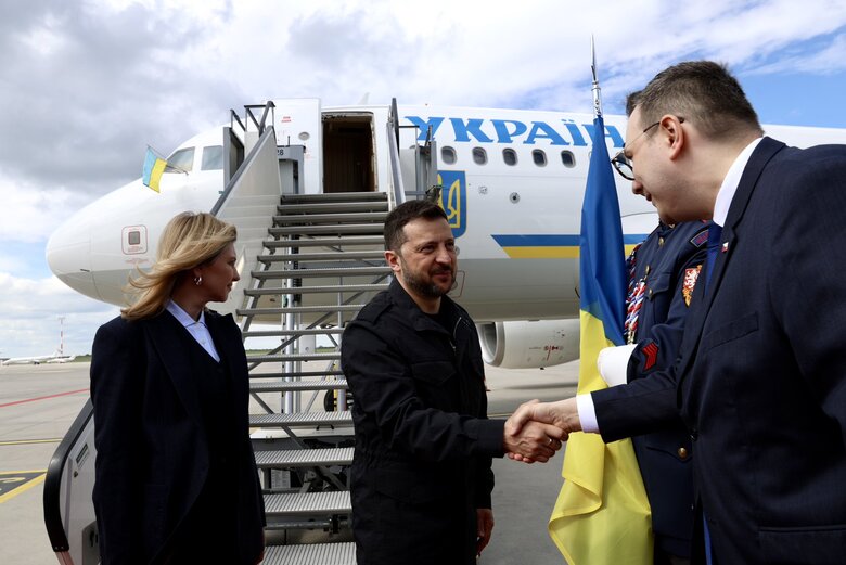 Зеленський у Чехії