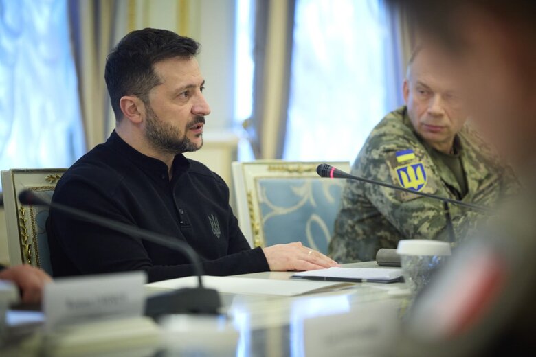 Zelenskyy's meeting with Radakin and Burkar