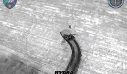 Fighters of the 137th Battalion of the HYDRA unit destroy Russian military equipment and personnel