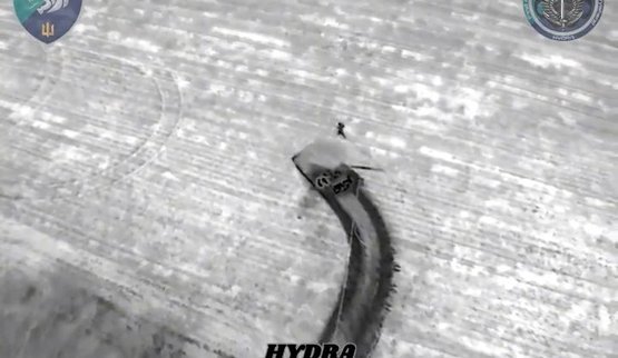 Fighters of the 137th Battalion of the HYDRA unit destroy Russian military equipment and personnel