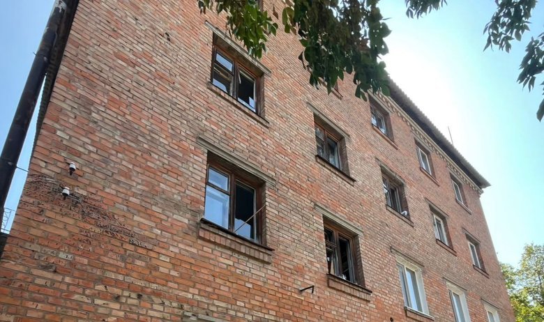 Последствия обстрелов Днепропетровской области