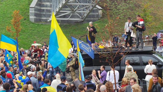 киев марш нескорених непокоренных хода
