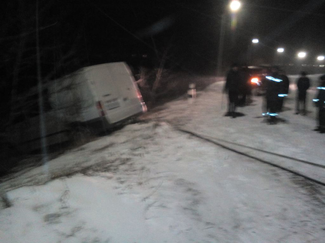 снег дорога снегопад
