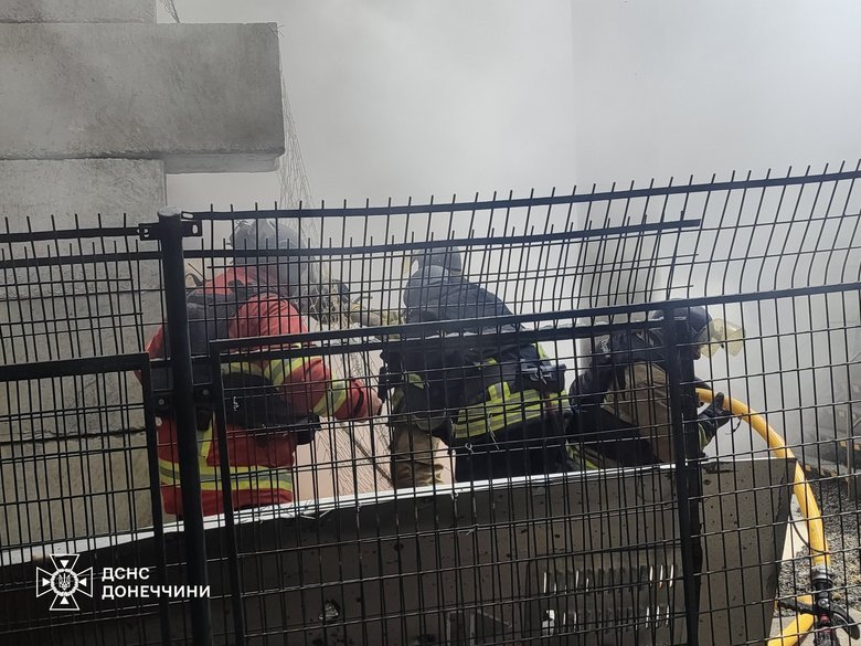 A Russian FPV drone attacked an energy facility in the Kramatorsk district