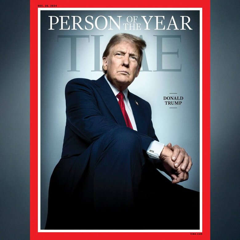 Журнал Time назвав Дональда Трампа Людиною року 2024