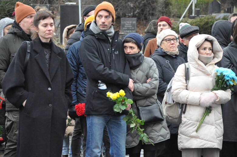 Із режисером монтажу Віктором Ониськом, який загинув у боях за Україну, попрощалися у Києві 31