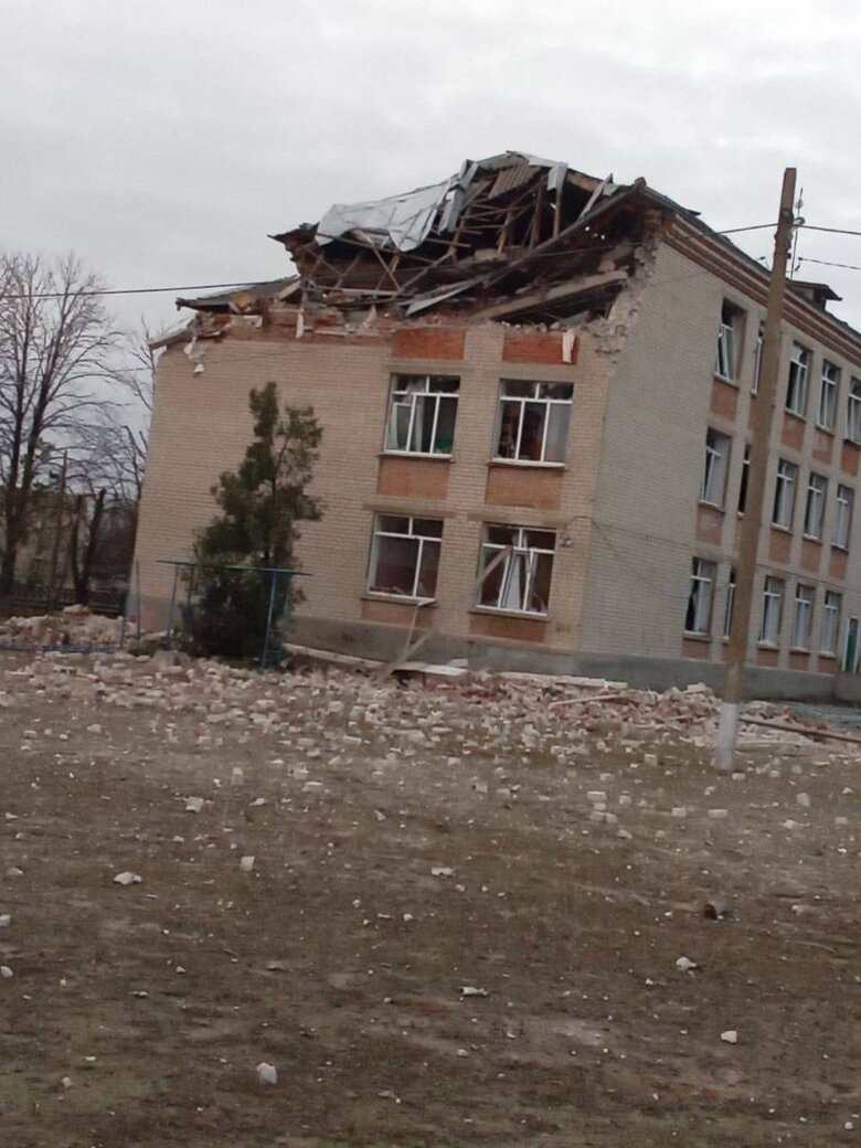 Наслідки обстрілів с. Качкарівка на Херсонщині